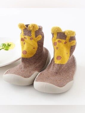 Giraffe Knit Baby Walker Shoes